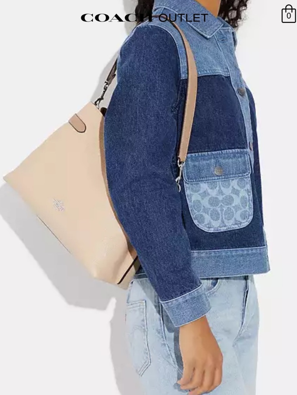 Coach Hanna Shoulder Bag - Picture 13 of 14